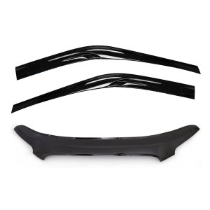 Ford Transit Hood Deflector + Wind Deflector - Omac - 2Pcs - '15-'20
